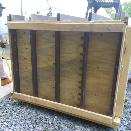 Start with a crate - a BIG one!